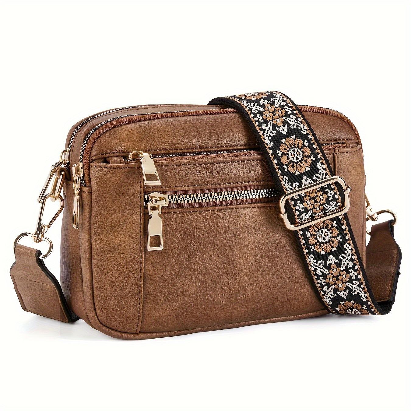 New versatile casual pu women s bag simple and advanced shoulder bag large capacity wide shoulder strap messenger bag tide темно-коричневого кольору
New versatile casual pu women s bag simple and advanced shoulder bag large capacity wide shoulder strap messenger bag tide темно-коричневого кольору