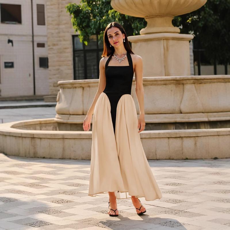 A Women s Elegant, Figure-hugging Sleeveless Off-the-neck Backless One-shoulder Dress XL
A Women s Elegant, Figure-hugging Sleeveless Off-the-neck Backless One-shoulder Dress XL
