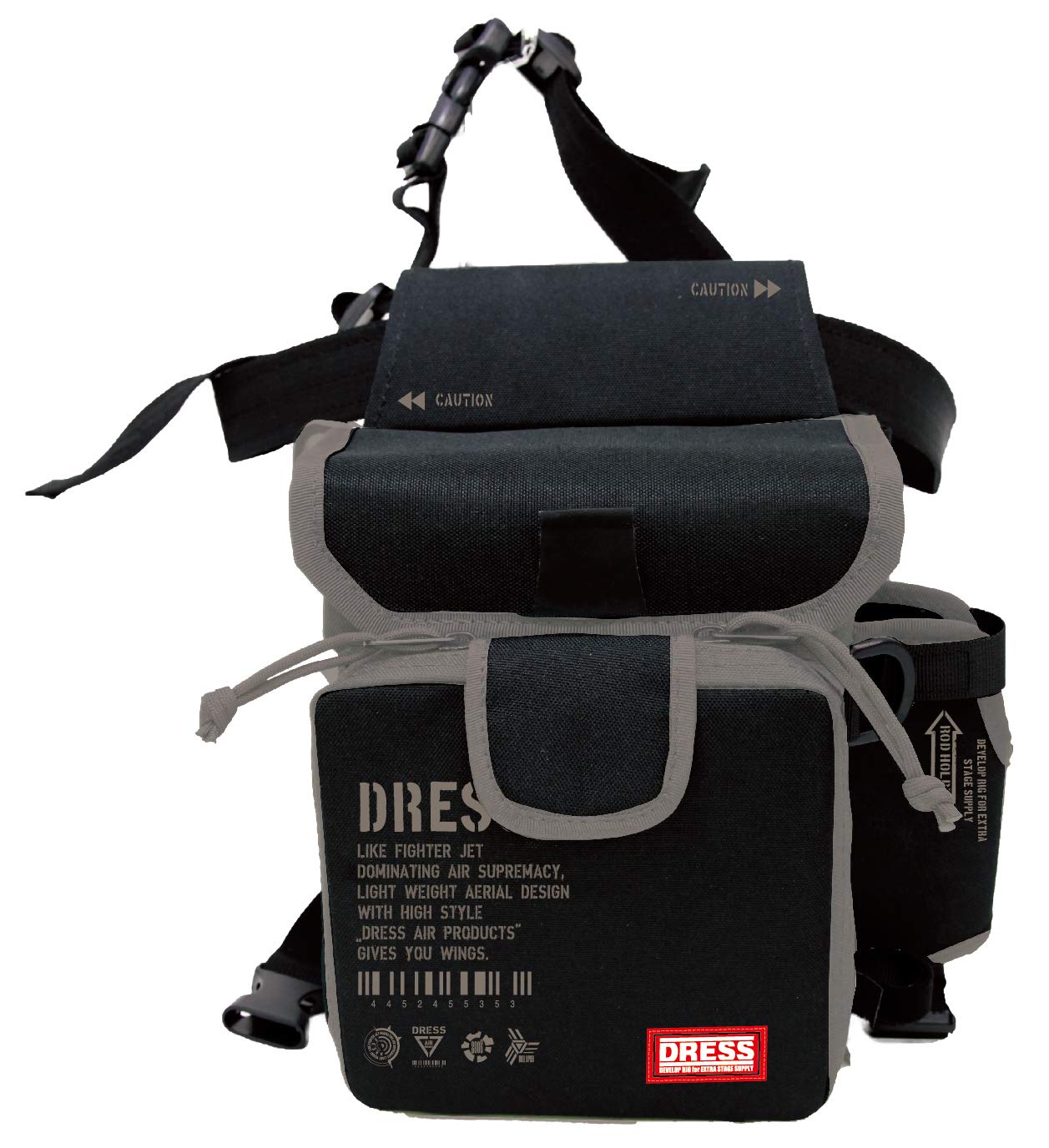 DRESS Tactical Leg Bag Airborne Fishing Bag Rucksack Light Game Langan Aging Multifunctional Beginner Fishing Tool BK/TAN
DRESS Tactical Leg Bag Airborne Fishing Bag Rucksack Light Game Langan Aging Multifunctional Beginner Fishing Tool BK/TAN