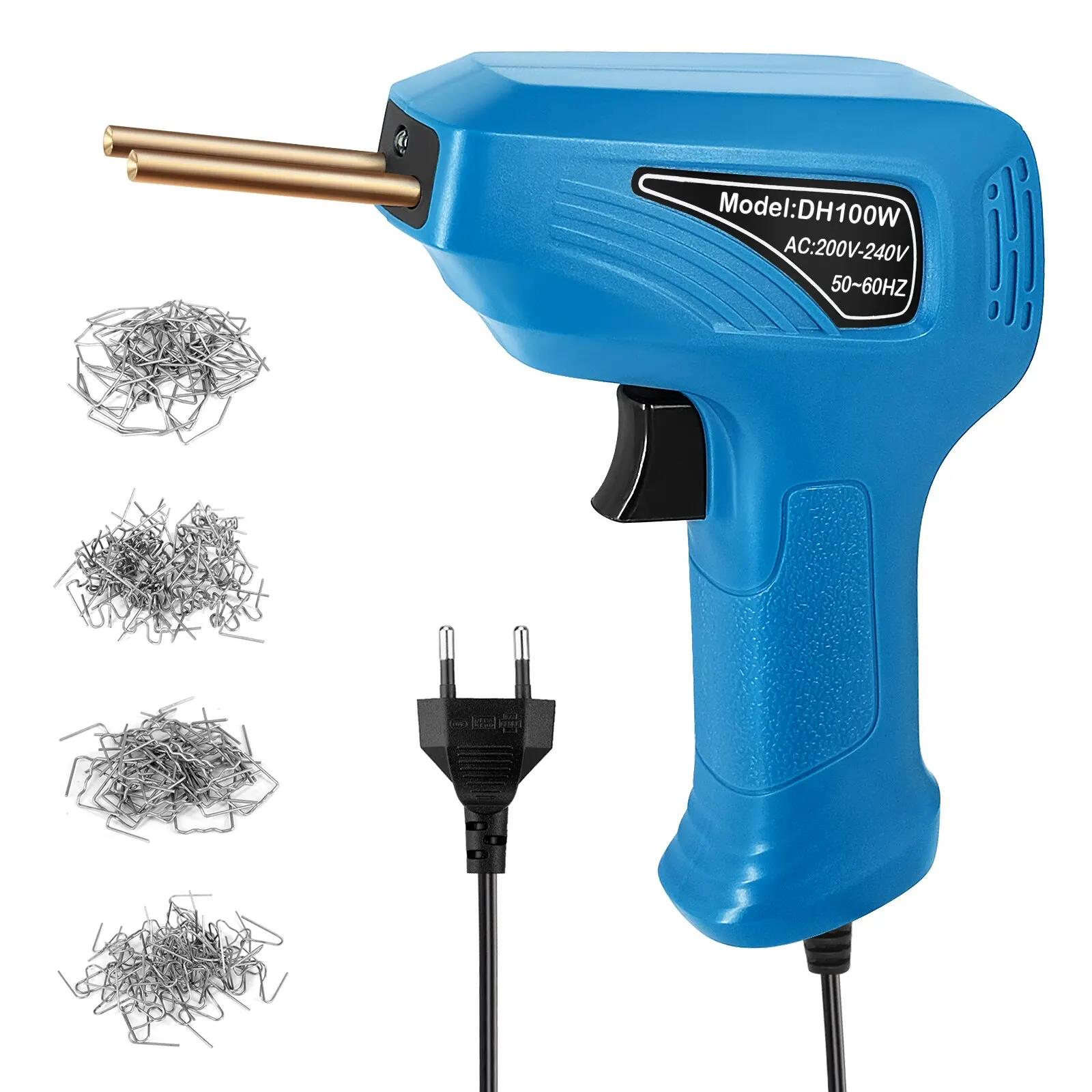 DH100W Пистолет для сварки пластика второго поколения Вставка гвоздей Сварка трещин Термическая резка Сварка Быстрый нагрев Синий Черный 1 шт. синий
DH100W Пистолет для сварки пластика второго поколения Вставка гвоздей Сварка трещин Термическая резка Сварка Быстрый нагрев Синий Черный 1 шт. синий