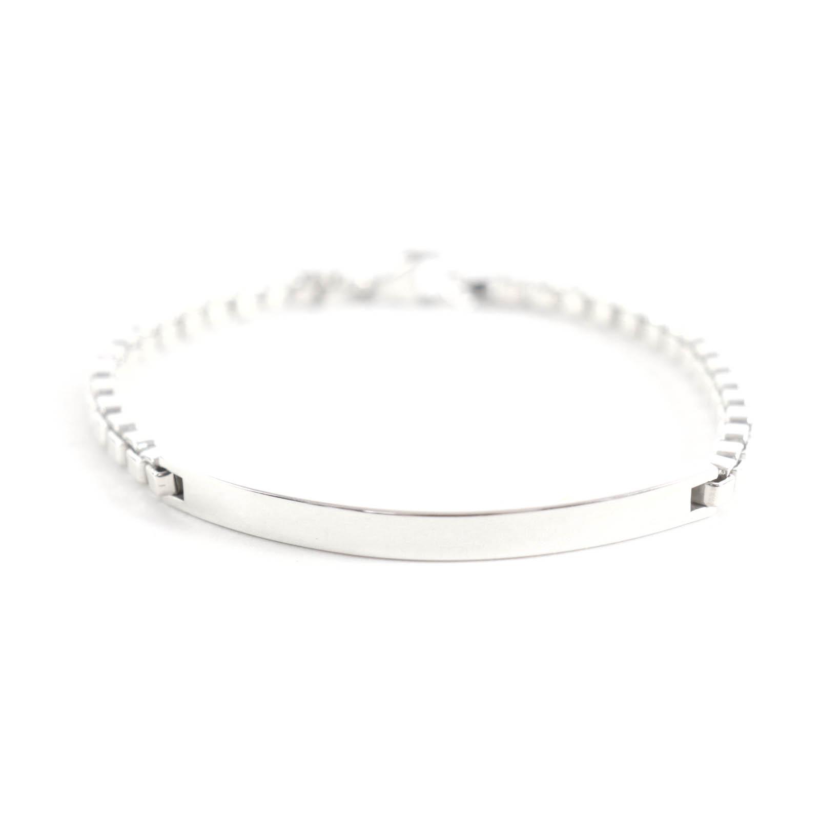 Excellent TIFFANY&Co. bracelet Venetian Link ID Bracelet Silver AG925 mens Used
Excellent TIFFANY&Co. bracelet Venetian Link ID Bracelet Silver AG925 mens Used