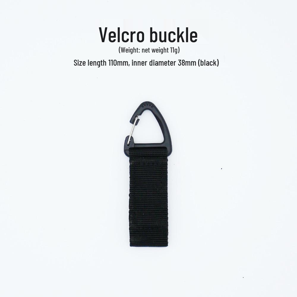 Outdoor Tactical Nylon Triangle Carabiner Key Ring чорний
Outdoor Tactical Nylon Triangle Carabiner Key Ring чорний
