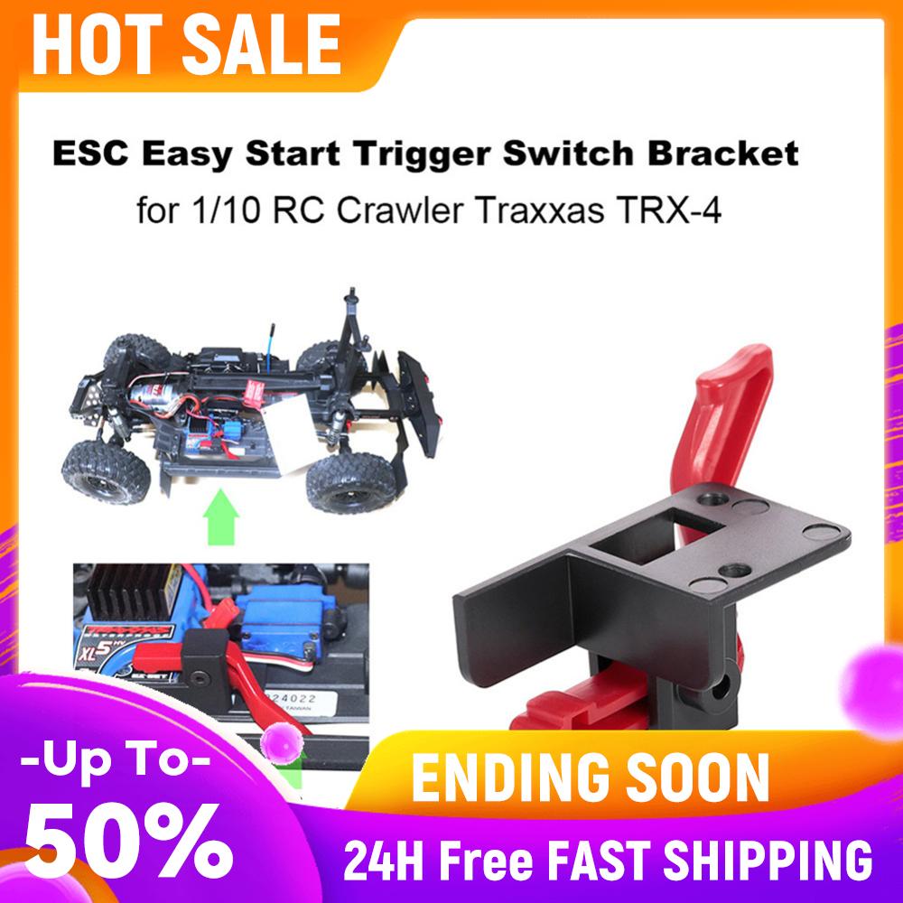 ESC Easy Start Trigger Power Switch Kit Plastic RC Car Switch Non-disassembled Car Shells for 1/10 RC Crawler Car TRX-4 China Mainland
ESC Easy Start Trigger Power Switch Kit Plastic RC Car Switch Non-disassembled Car Shells for 1/10 RC Crawler Car TRX-4 China Mainland