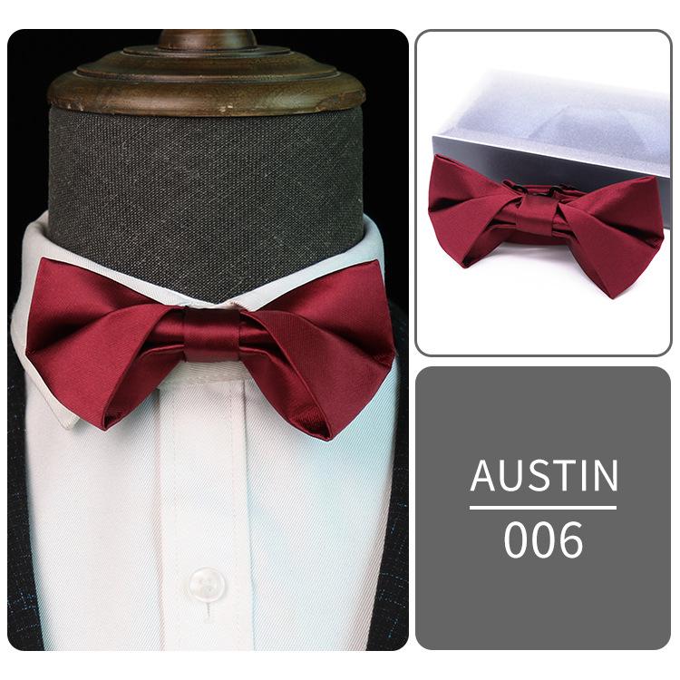 Мужской однотонный жаккардовый галстук-бабочка - Идеально подходит для свадеб и особых случаев
Мужской однотонный жаккардовый галстук-бабочка - Идеально подходит для свадеб и особых случаев