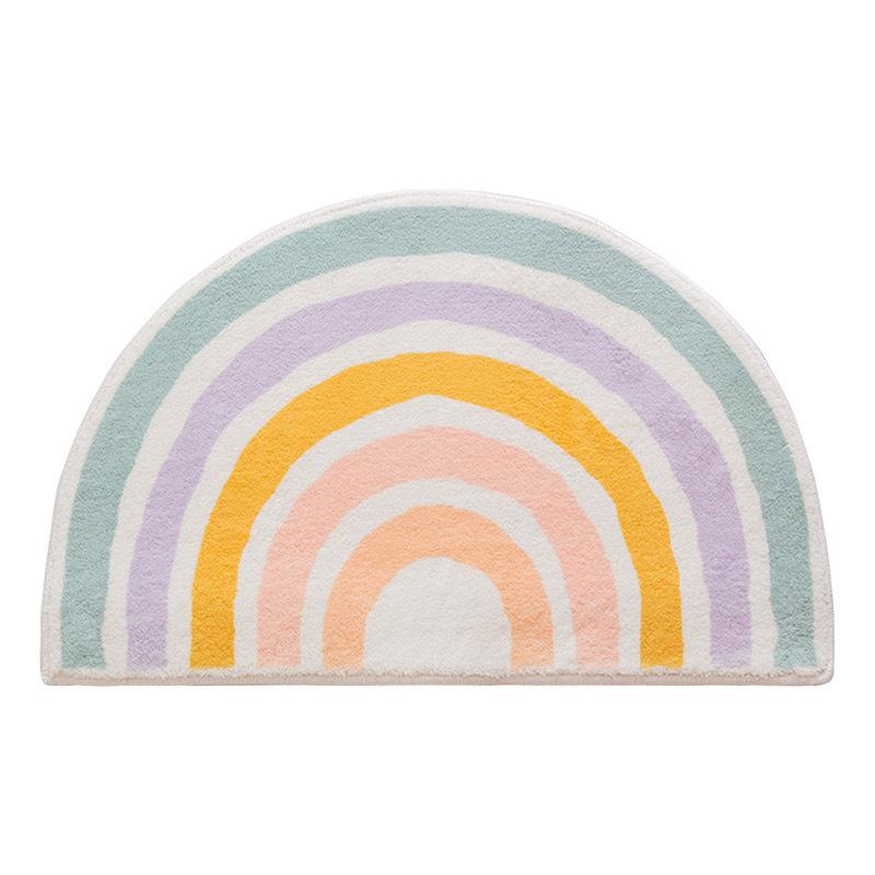 Rainbow Door Mats for Entrance Door Fluffy Velvet Thick Doormat Non Slip Water Absorbent Bathroom Carpet Rugs Hallway Floor Mats 40x60cm
Rainbow Door Mats for Entrance Door Fluffy Velvet Thick Doormat Non Slip Water Absorbent Bathroom Carpet Rugs Hallway Floor Mats 40x60cm