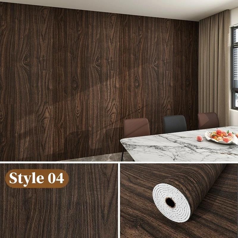 Faux Wood Grain Wallpapers Ornament Thick Foam Self Adhesive Wall Sticker Aluminum Film Peel And Stick Wall Cover 3/5/10 Meters 3Mx40cm
Faux Wood Grain Wallpapers Ornament Thick Foam Self Adhesive Wall Sticker Aluminum Film Peel And Stick Wall Cover 3/5/10 Meters 3Mx40cm