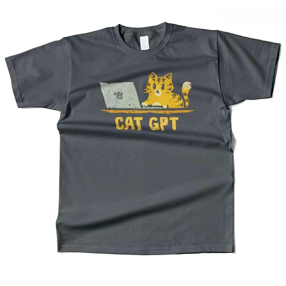 Unisexs Cotton Cat GPT Graphic High Quality T Shirt Street Casual Style Tee for Unisex and Women aesthetic clothes gothic oversized 4XL
Unisexs Cotton Cat GPT Graphic High Quality T Shirt Street Casual Style Tee for Unisex and Women aesthetic clothes gothic oversized 4XL