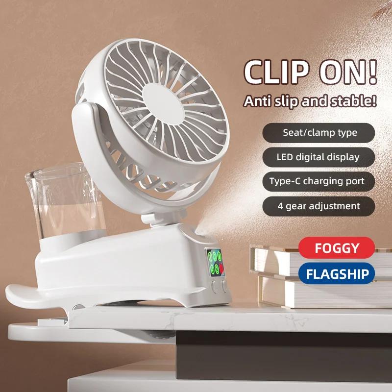 Refrigerating Clip Spray Fan Rechargeable Office Dormitory Outdoor Multi-Functional Desktop Clip Fan Moisturizing рожевий
Refrigerating Clip Spray Fan Rechargeable Office Dormitory Outdoor Multi-Functional Desktop Clip Fan Moisturizing рожевий