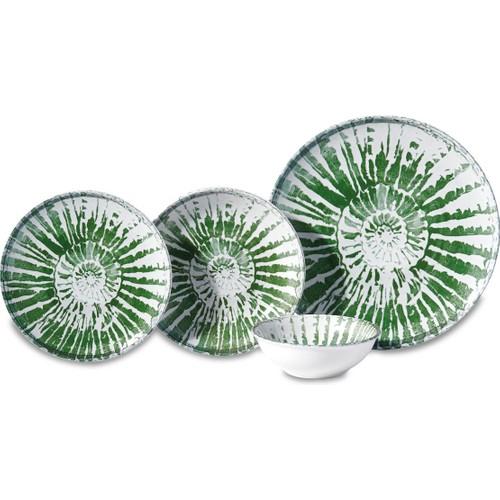 Обеденный сервиз Korkmaz Lora Collection, 16 предметов, зеленый 
Обеденный сервиз Korkmaz Lora Collection, 16 предметов, зеленый