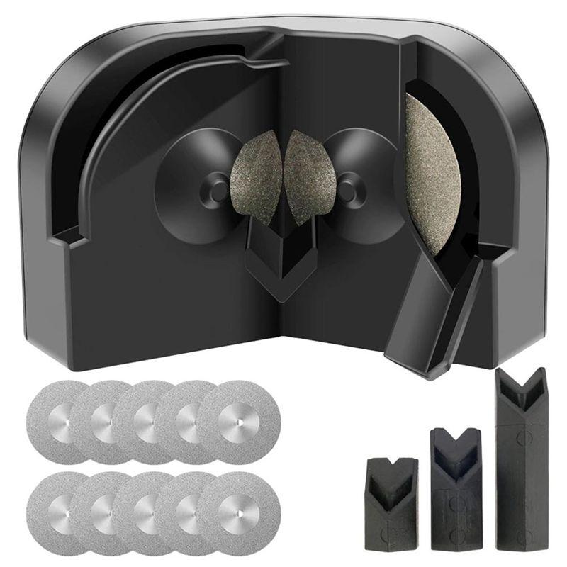 A60zdrill Bit Sharpener Multipurpose Grinding, Electric Impact Drill Knife Sharpener,Disposable Double-Sided Polishingmay чорний
A60zdrill Bit Sharpener Multipurpose Grinding, Electric Impact Drill Knife Sharpener,Disposable Double-Sided Polishingmay чорний
