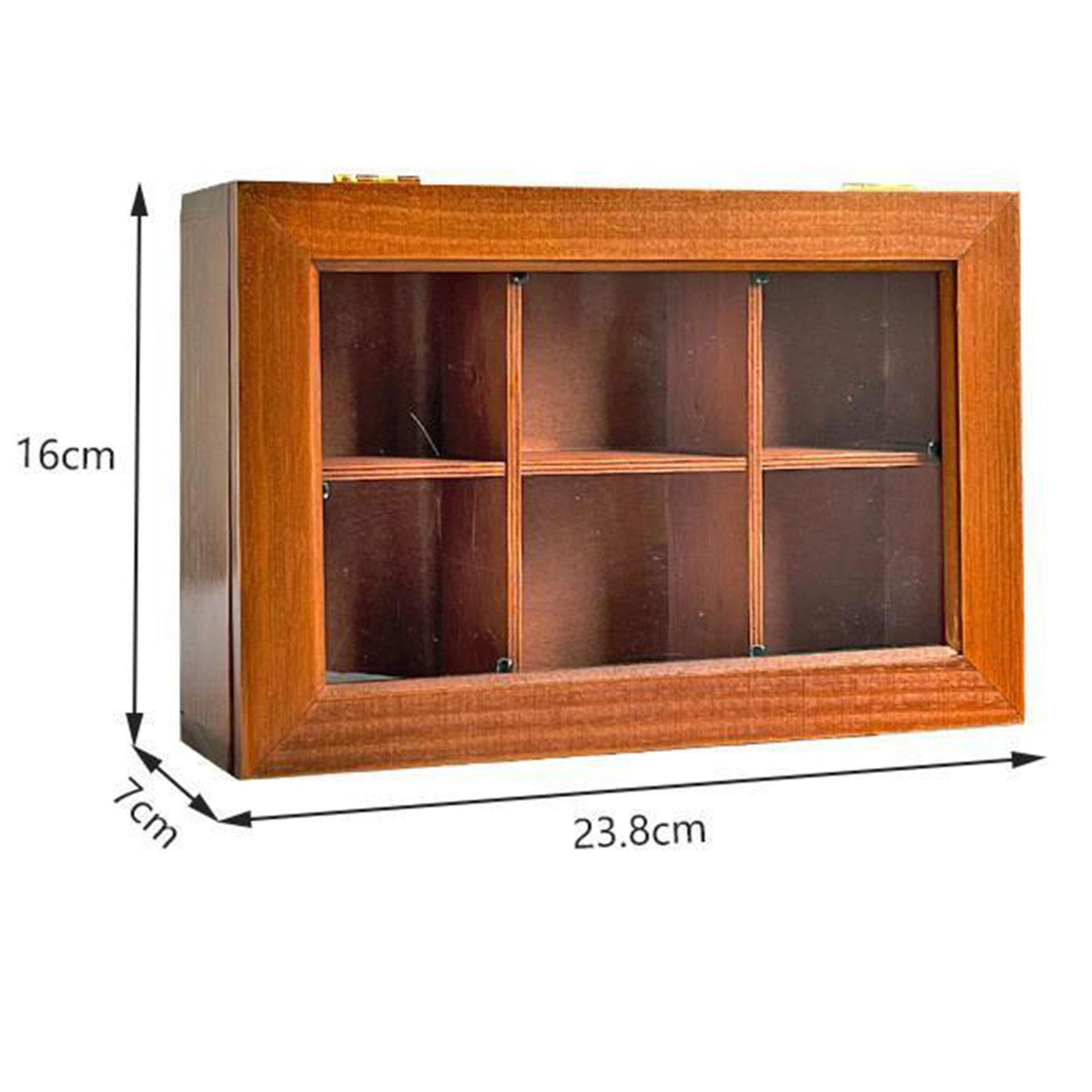 4 or 6 Compartment Wood Tea Bag Storage Box Jewelry Display Case Vintage Decorative Cosmetic Trinket Chest Earrings Home Decor
4 or 6 Compartment Wood Tea Bag Storage Box Jewelry Display Case Vintage Decorative Cosmetic Trinket Chest Earrings Home Decor