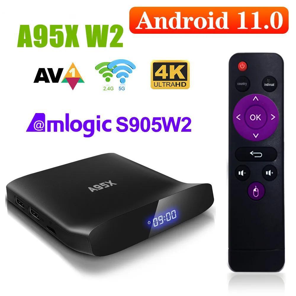 A95XW2 Android 11 TV Box - Amlogic S905W2, 2GB/16GB, 4GB/32GB, 4GB/64GB 2G 16G EU
A95XW2 Android 11 TV Box - Amlogic S905W2, 2GB/16GB, 4GB/32GB, 4GB/64GB 2G 16G EU