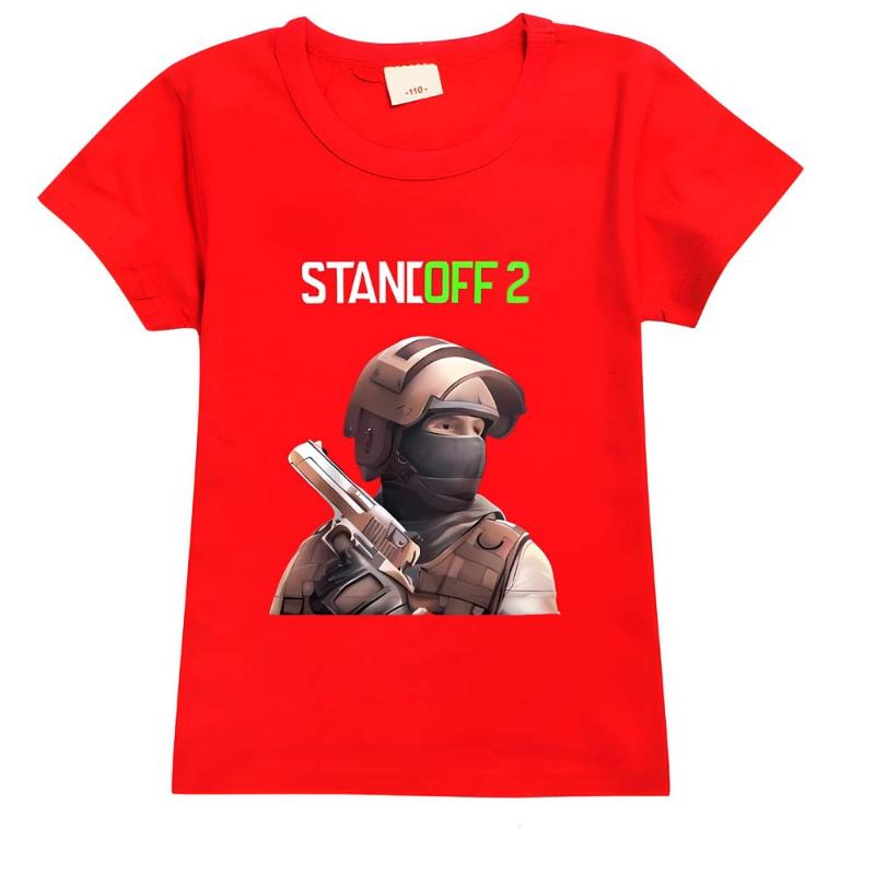 Дитяча футболка для гри Assault Game Standoff 2 Дитячий одяг Stand Off Підліткові хлопчики Бавовняні футболки з круглим вирізом Дитячі дівчатка Топи з коротким рукавом 130
Дитяча футболка для гри Assault Game Standoff 2 Дитячий одяг Stand Off Підліткові хлопчики Бавовняні футболки з круглим вирізом Дитячі дівчатка Топи з коротким рукавом 130