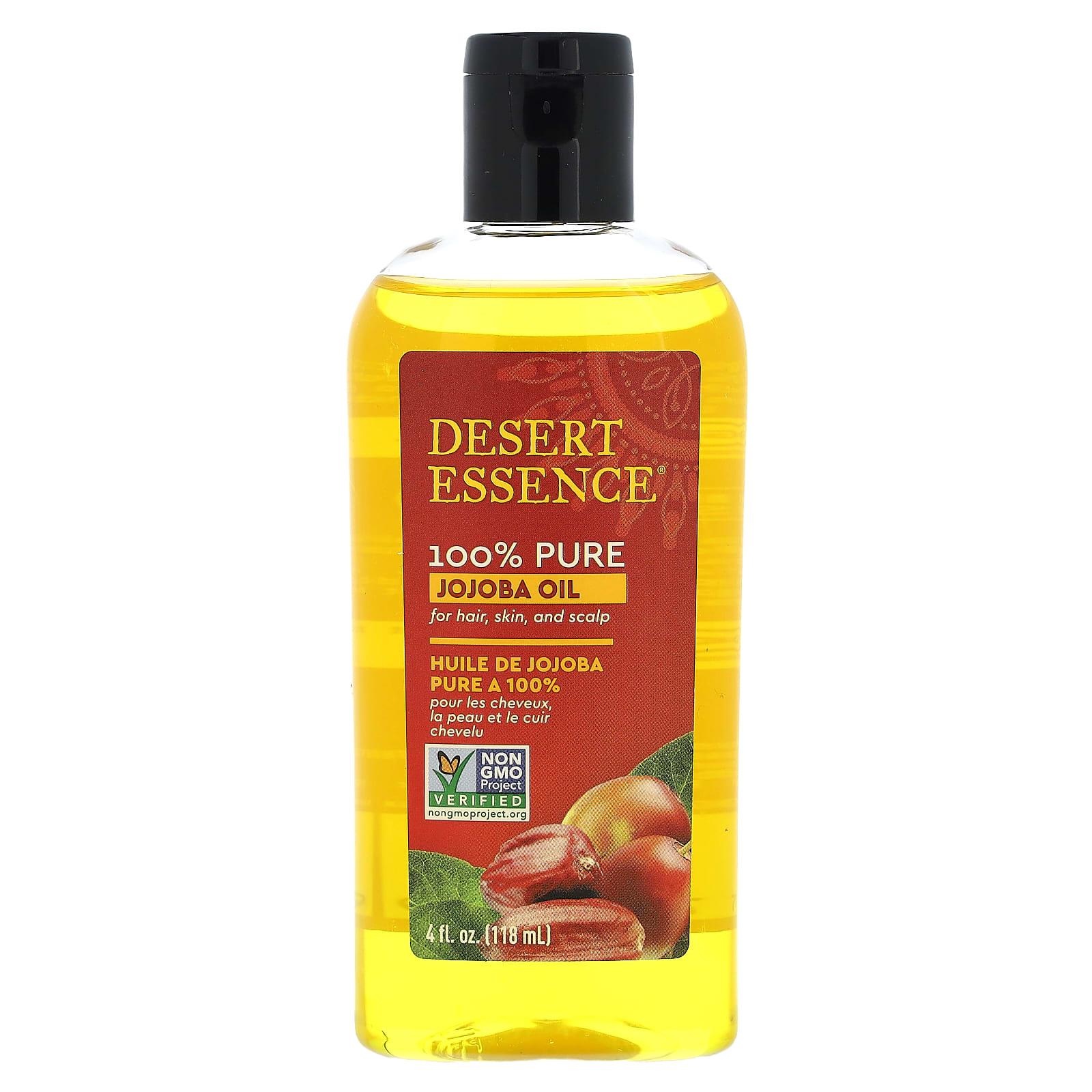 Desert Essence, 100% чистое масло жожоба, для волос, кожи и кожи головы, 4 жидких унции (118 мл)
Desert Essence, 100% чистое масло жожоба, для волос, кожи и кожи головы, 4 жидких унции (118 мл)