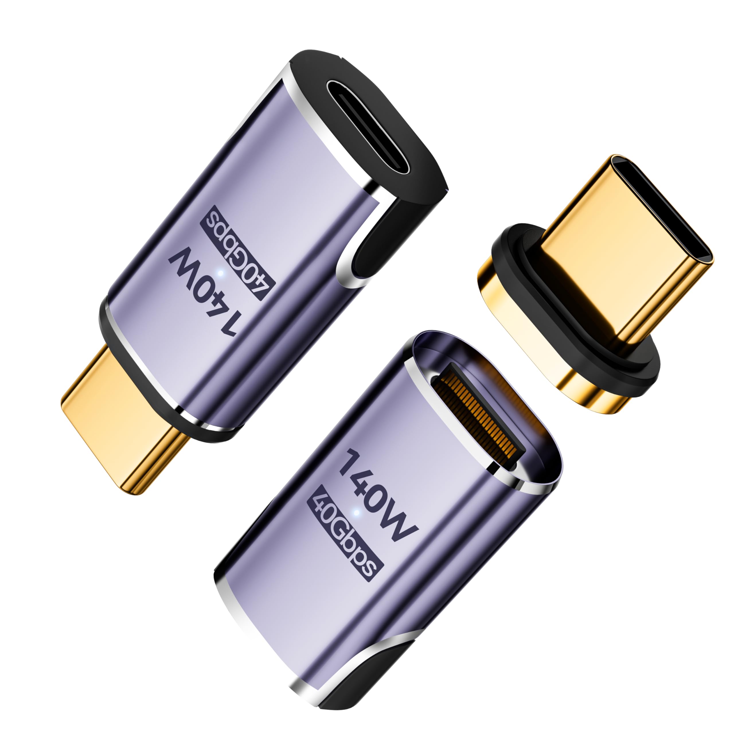 MUXER Magnetic 40Gbps Data 140W PD Fast 8K 60Hz HD Video Signal Male to Female Thunderbolt 3 Compatible with MacBook and Other Devices 140W USB-C
MUXER Magnetic 40Gbps Data 140W PD Fast 8K 60Hz HD Video Signal Male to Female Thunderbolt 3 Compatible with MacBook and Other Devices 140W USB-C