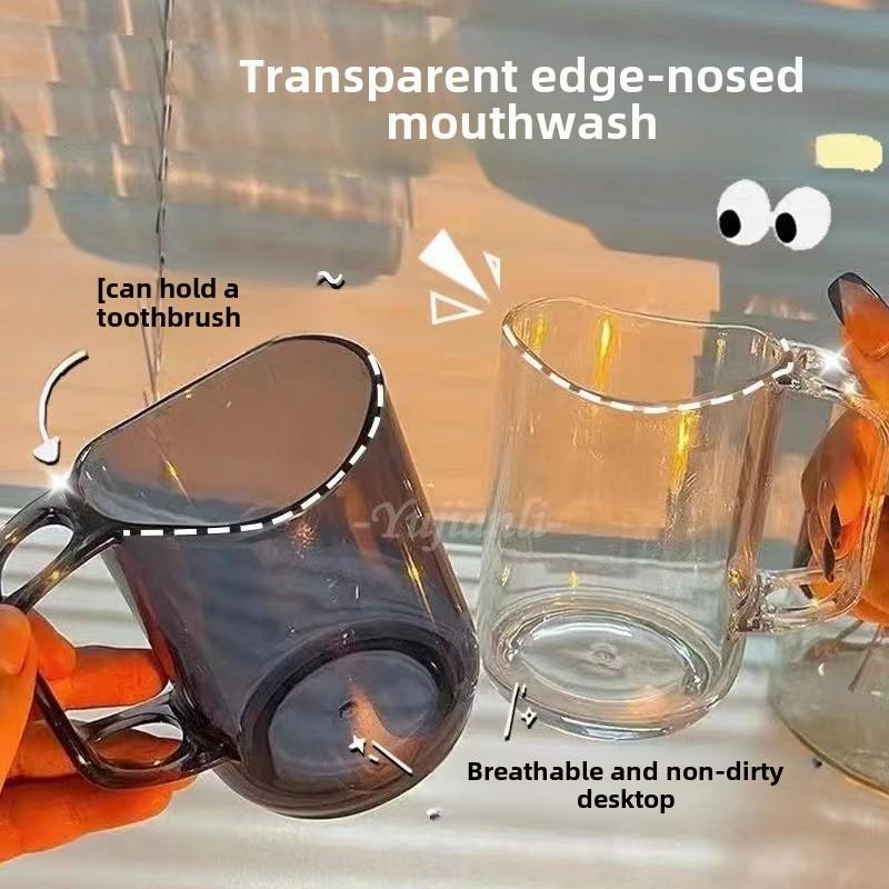 Bathroom Washing Cup Home Toothbrush Cups Plastic Transparent Mouthwash Cup 1PCS коричневий
Bathroom Washing Cup Home Toothbrush Cups Plastic Transparent Mouthwash Cup 1PCS коричневий
