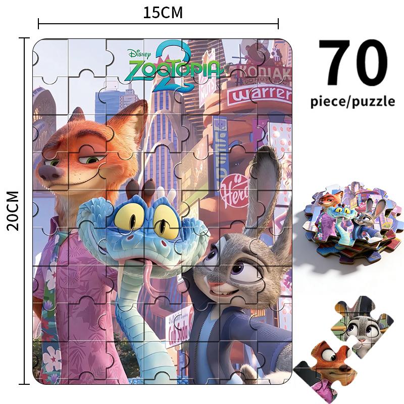 LATEST Zootopia 2 3D Jigsaw puzzle Theme Board Game Playthings Nick Judy Character Pattern Collectible Children Birthday Xmas Gifts
LATEST Zootopia 2 3D Jigsaw puzzle Theme Board Game Playthings Nick Judy Character Pattern Collectible Children Birthday Xmas Gifts