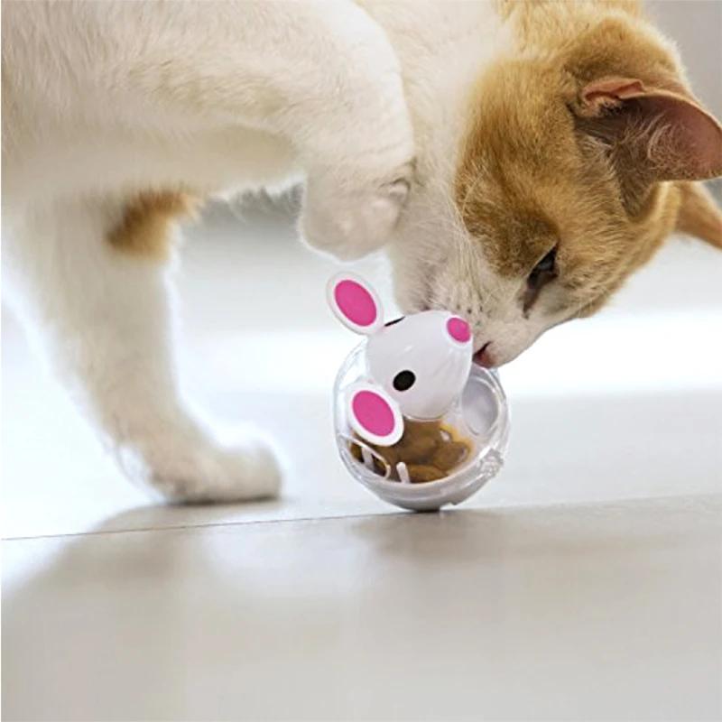 Food Leakage Tumbler Feeder Treat Ball Cute Little Mouse Toys Interactive Toy for Cat Food Slow Feeding Pet Toy Supplies белый
Food Leakage Tumbler Feeder Treat Ball Cute Little Mouse Toys Interactive Toy for Cat Food Slow Feeding Pet Toy Supplies белый