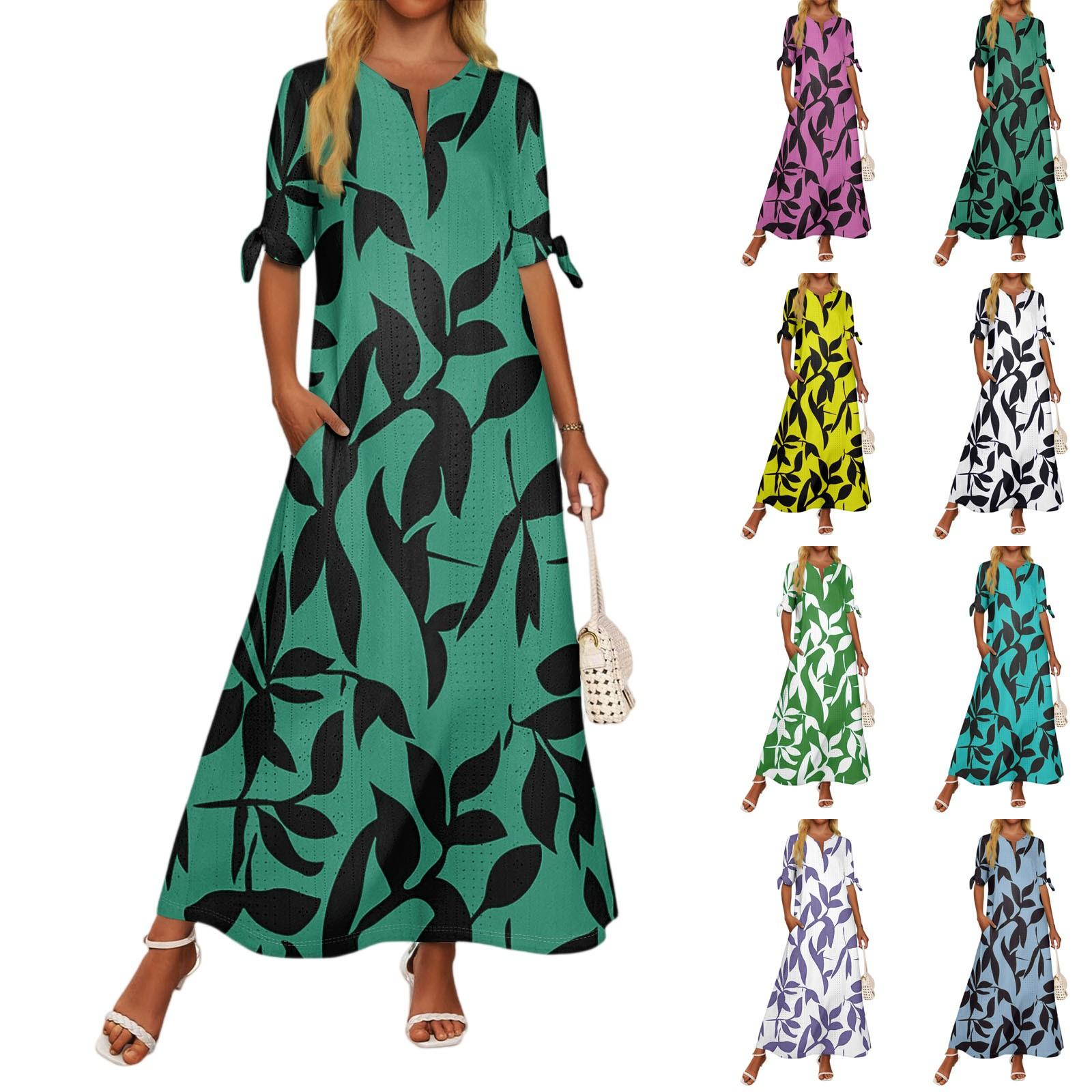 Ladies Casual Fashion Temperament Elegant Waist Patchwork Floral Print Long Dress L жовтий
Ladies Casual Fashion Temperament Elegant Waist Patchwork Floral Print Long Dress L жовтий