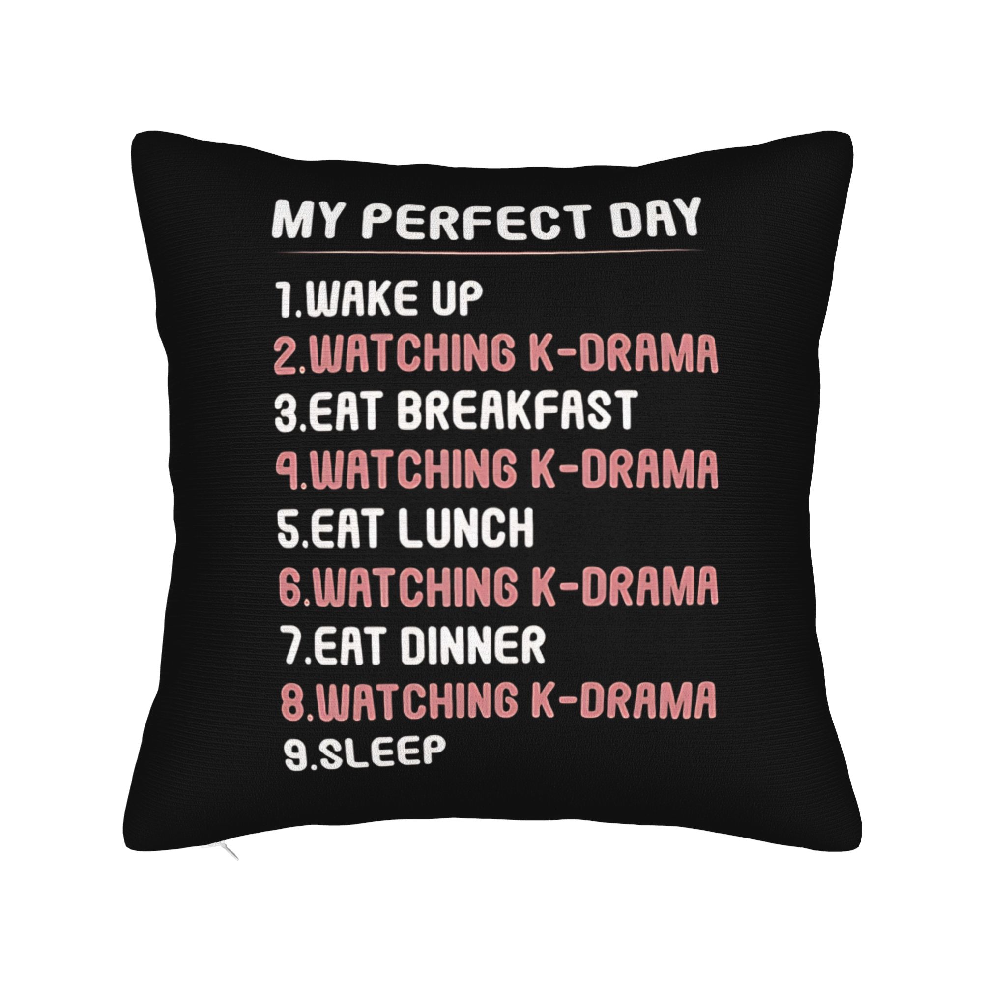 Of course I look tired I was up all night watching K-Drama Pillow Case Pillow Cover Vintage Pillowcases For Living Room Chair 12x12Inch
Of course I look tired I was up all night watching K-Drama Pillow Case Pillow Cover Vintage Pillowcases For Living Room Chair 12x12Inch