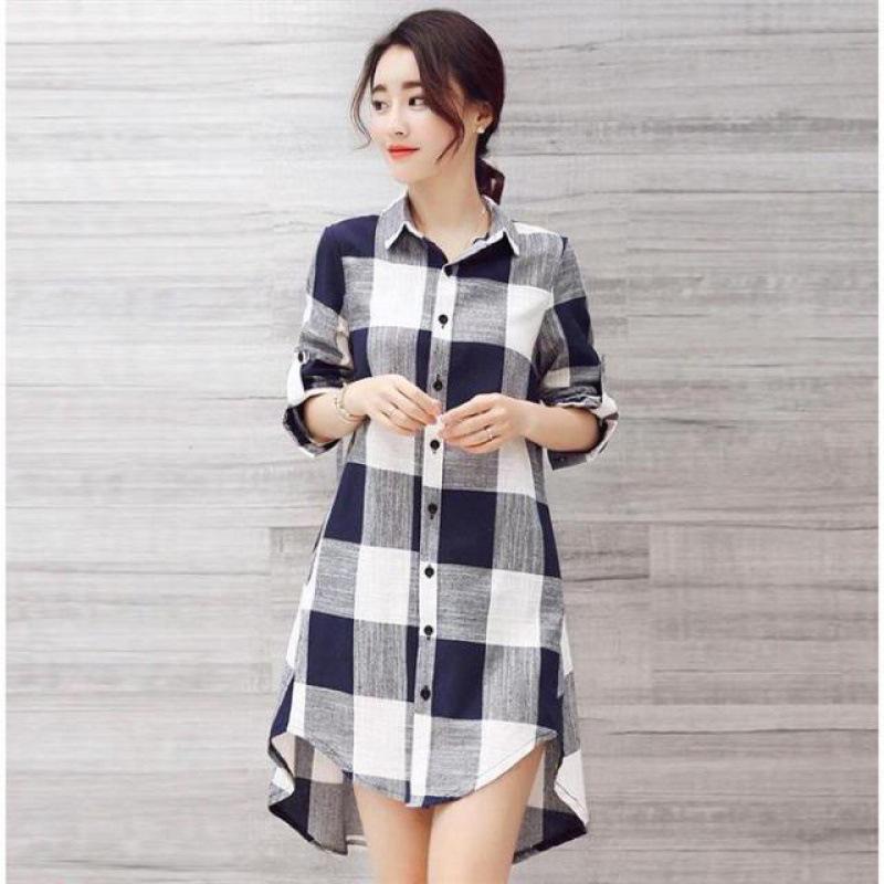 Женская клетчатая рубашка на весну/осень: Новый дизайн, Длинный/Короткий рукав, Средней длины, Большой размер, Свободный крой, Повседневная куртка 3XL
Женская клетчатая рубашка на весну/осень: Новый дизайн, Длинный/Короткий рукав, Средней длины, Большой размер, Свободный крой, Повседневная куртка 3XL