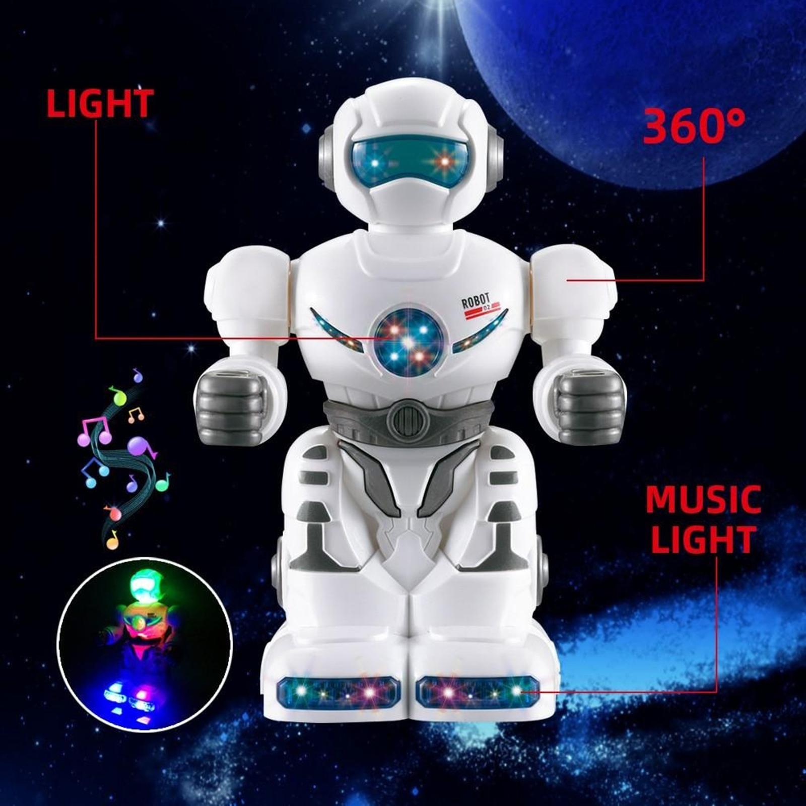 0633 Robot Toy Electric Musical Dancing Toy with Flashing Lights 360 Degree Rotation for Children Type A
0633 Robot Toy Electric Musical Dancing Toy with Flashing Lights 360 Degree Rotation for Children Type A