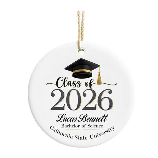 Graduation Acrylic Charm 2D Flat Pendant for Car Rearview Mirror Keychain Bag Cute 2026 Class of Keepsake Unique Gift for Grads 7cm D
Graduation Acrylic Charm 2D Flat Pendant for Car Rearview Mirror Keychain Bag Cute 2026 Class of Keepsake Unique Gift for Grads 7cm D
