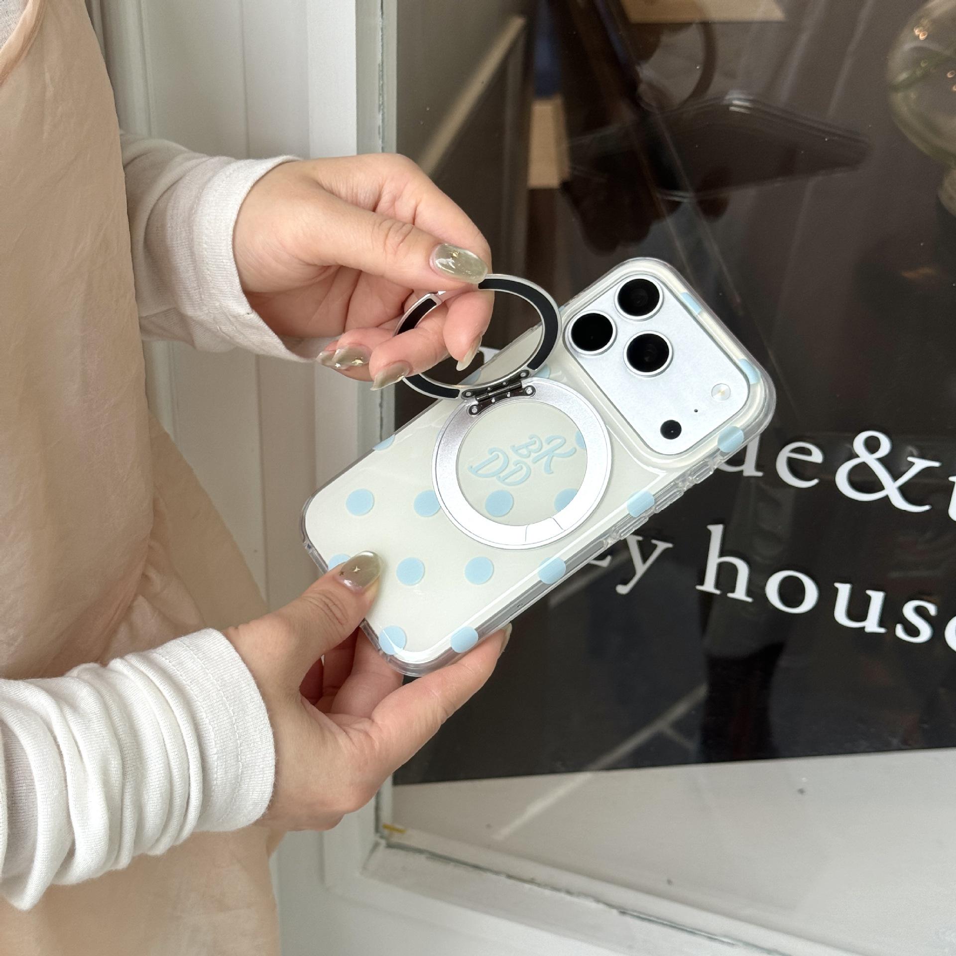 Polka Dot 360° Rotating Stand Case for iPhone 17 Pro Max/iPhone 16/15p iPhone 16
Polka Dot 360° Rotating Stand Case for iPhone 17 Pro Max/iPhone 16/15p iPhone 16