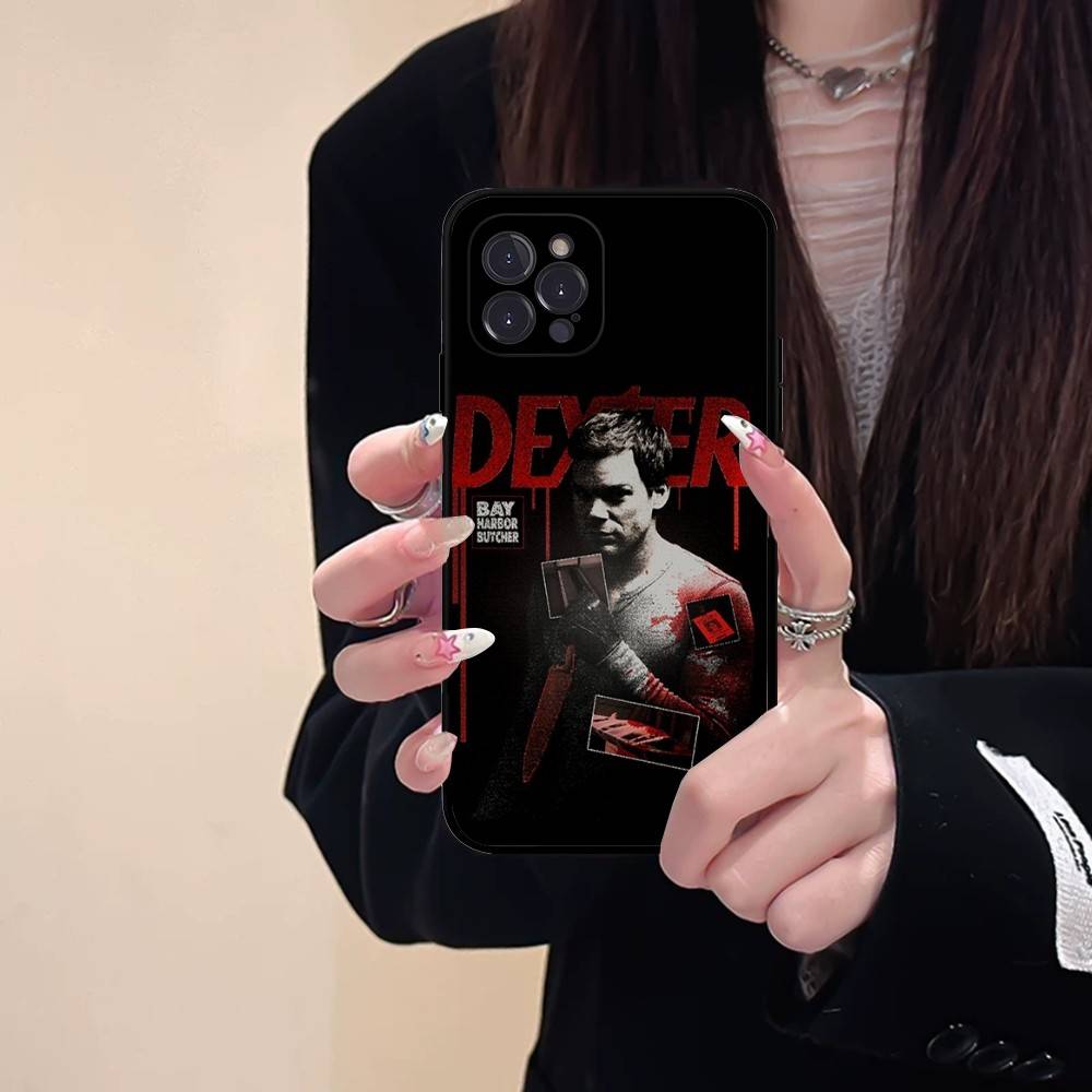 Dexter Morgan For IPhone 17 16 15 14 13 12 11 Pro Max Plus Shockproof Black Soft Phone Cover iPhone 17 Pro
Dexter Morgan For IPhone 17 16 15 14 13 12 11 Pro Max Plus Shockproof Black Soft Phone Cover iPhone 17 Pro