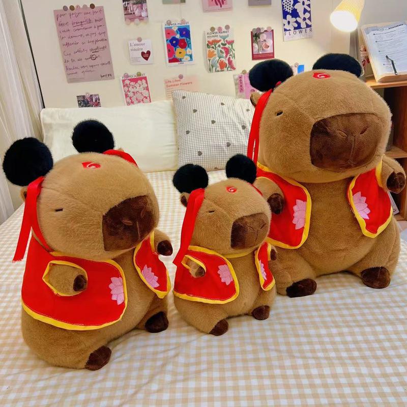 Adorable Nezha Capybara Plush Toy - Perfect Bedtime Companion and Birthday Gift for Girls 23 cm
Adorable Nezha Capybara Plush Toy - Perfect Bedtime Companion and Birthday Gift for Girls 23 cm