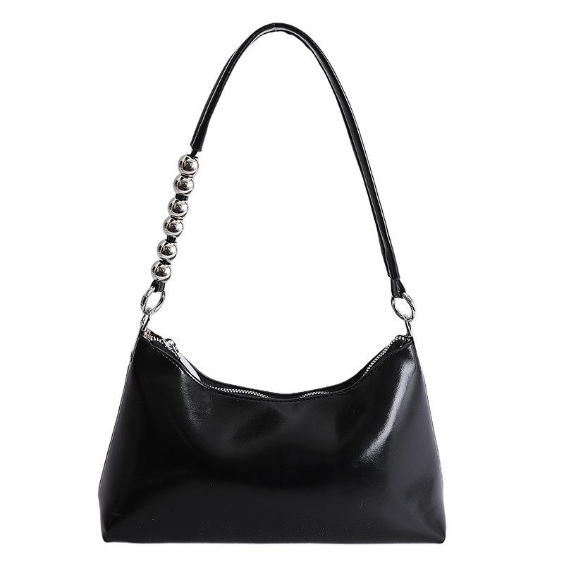 Retro niche simple portable baguette bag women s spring new trendy lazy style light luxury shoulder messenger bag 28*8*13 чорний
Retro niche simple portable baguette bag women s spring new trendy lazy style light luxury shoulder messenger bag 28*8*13 чорний