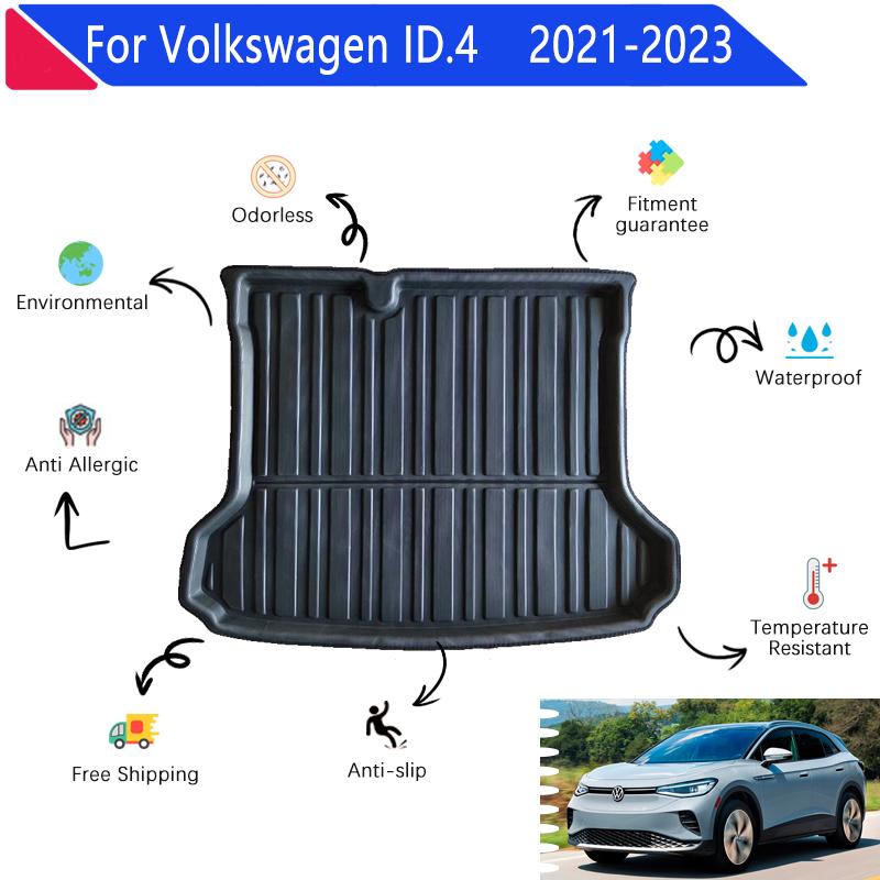 1 шт. 3D материал EVA для Volkswagen ID 4, аксессуары VW ID4 ID 4 2021 2022 2023, противогрязный коврик для заднего багажника
1 шт. 3D материал EVA для Volkswagen ID 4, аксессуары VW ID4 ID 4 2021 2022 2023, противогрязный коврик для заднего багажника