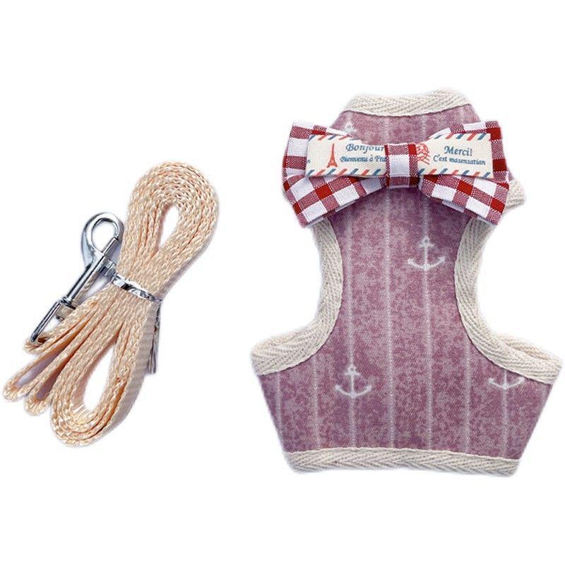Escape-Proof Kitten Leash: Cute, Comfortable Vest-Style Cat Harness and Rope Chain with Free Shipping L-Large (6-7kg)
Escape-Proof Kitten Leash: Cute, Comfortable Vest-Style Cat Harness and Rope Chain with Free Shipping L-Large (6-7kg)
