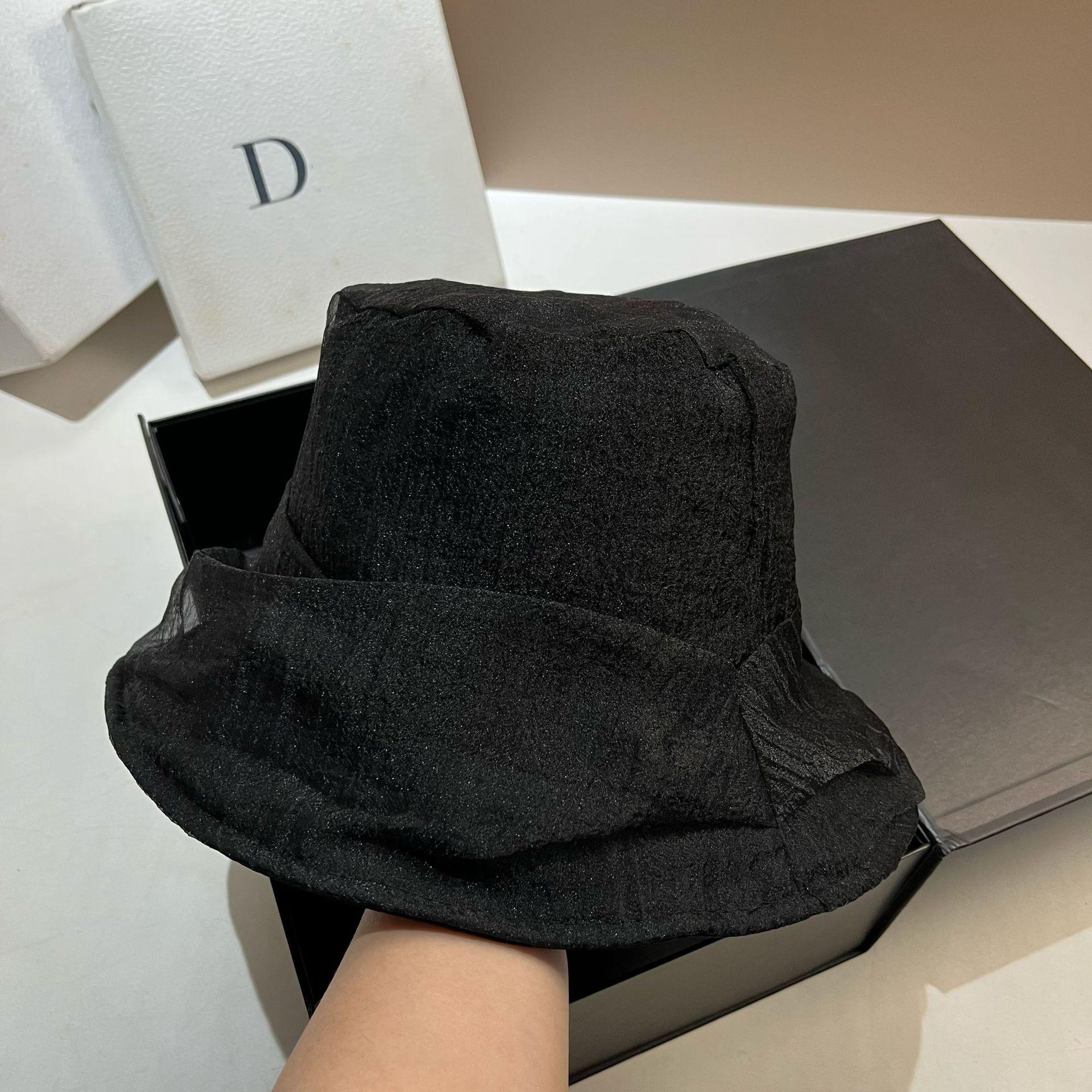 High Quality Cloud Yarn Bucket Hat Spring And Summer Little Fairy Versatile Anti-Ultraviolet Basin Hat Literary Solid Color Hat Adjustable
High Quality Cloud Yarn Bucket Hat Spring And Summer Little Fairy Versatile Anti-Ultraviolet Basin Hat Literary Solid Color Hat Adjustable