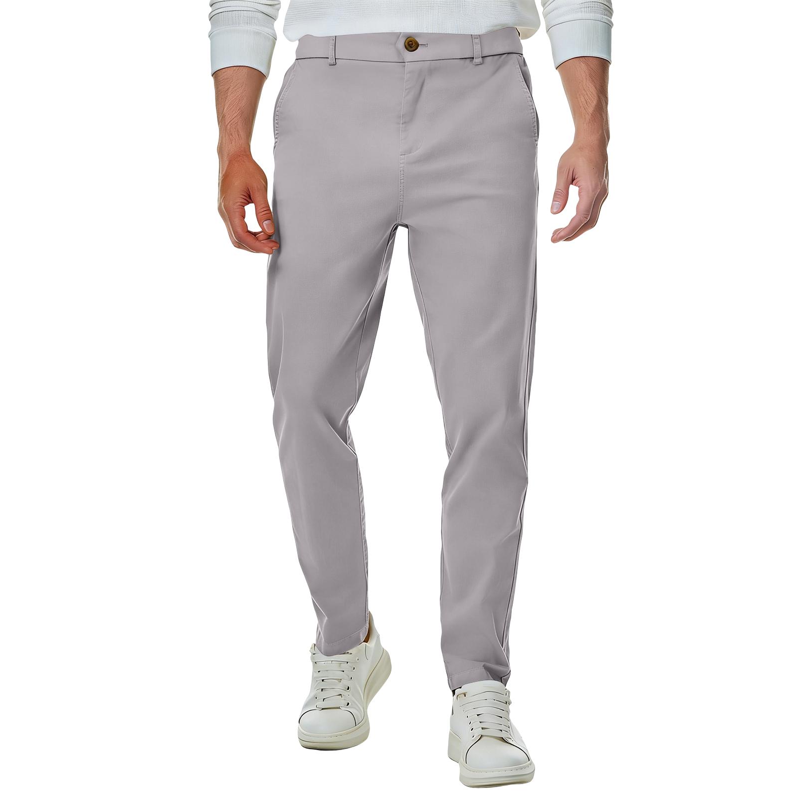 Men s Solid Color Suit Pants Slim Fit Casual Business Trousers Stretch Fabric Comfortable Design Suitable for Office and Daily Wear 40
Men s Solid Color Suit Pants Slim Fit Casual Business Trousers Stretch Fabric Comfortable Design Suitable for Office and Daily Wear 40