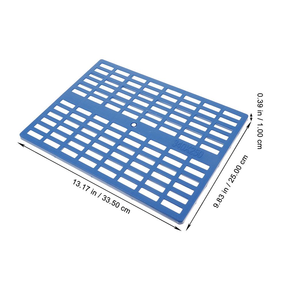 2Pcs Plastic Rabbit Cage Mat Small Animal Floor Mat for Bunny Chinchilla Cat Puppy Cage Comfortable Non Slip Resting Pad синий
2Pcs Plastic Rabbit Cage Mat Small Animal Floor Mat for Bunny Chinchilla Cat Puppy Cage Comfortable Non Slip Resting Pad синий
