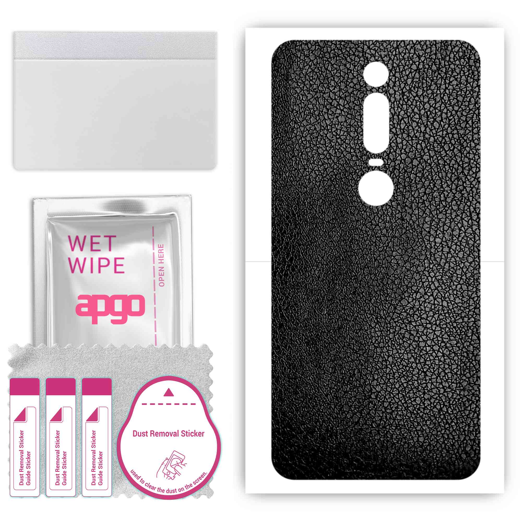 Apgo Protective Skin Sticker для задньої панелі, сумісний із Huawei Mate RS PP Design, Wrap Film, Foil, Vinyl - Pattern Black Leather
Apgo Protective Skin Sticker для задньої панелі, сумісний із Huawei Mate RS PP Design, Wrap Film, Foil, Vinyl - Pattern Black Leather