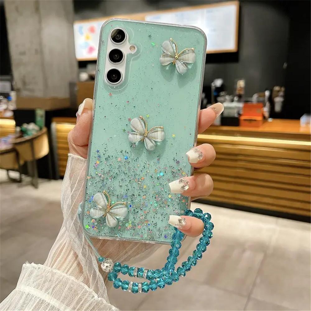 3D Butterfly Crystal Bracelet Glitter Case For Samsung S24 S23 Ultra S21 S22 Plus S20 FE S10 Note 20 10 Plus Soft Silicone Cover For Note 20 Ultra
3D Butterfly Crystal Bracelet Glitter Case For Samsung S24 S23 Ultra S21 S22 Plus S20 FE S10 Note 20 10 Plus Soft Silicone Cover For Note 20 Ultra