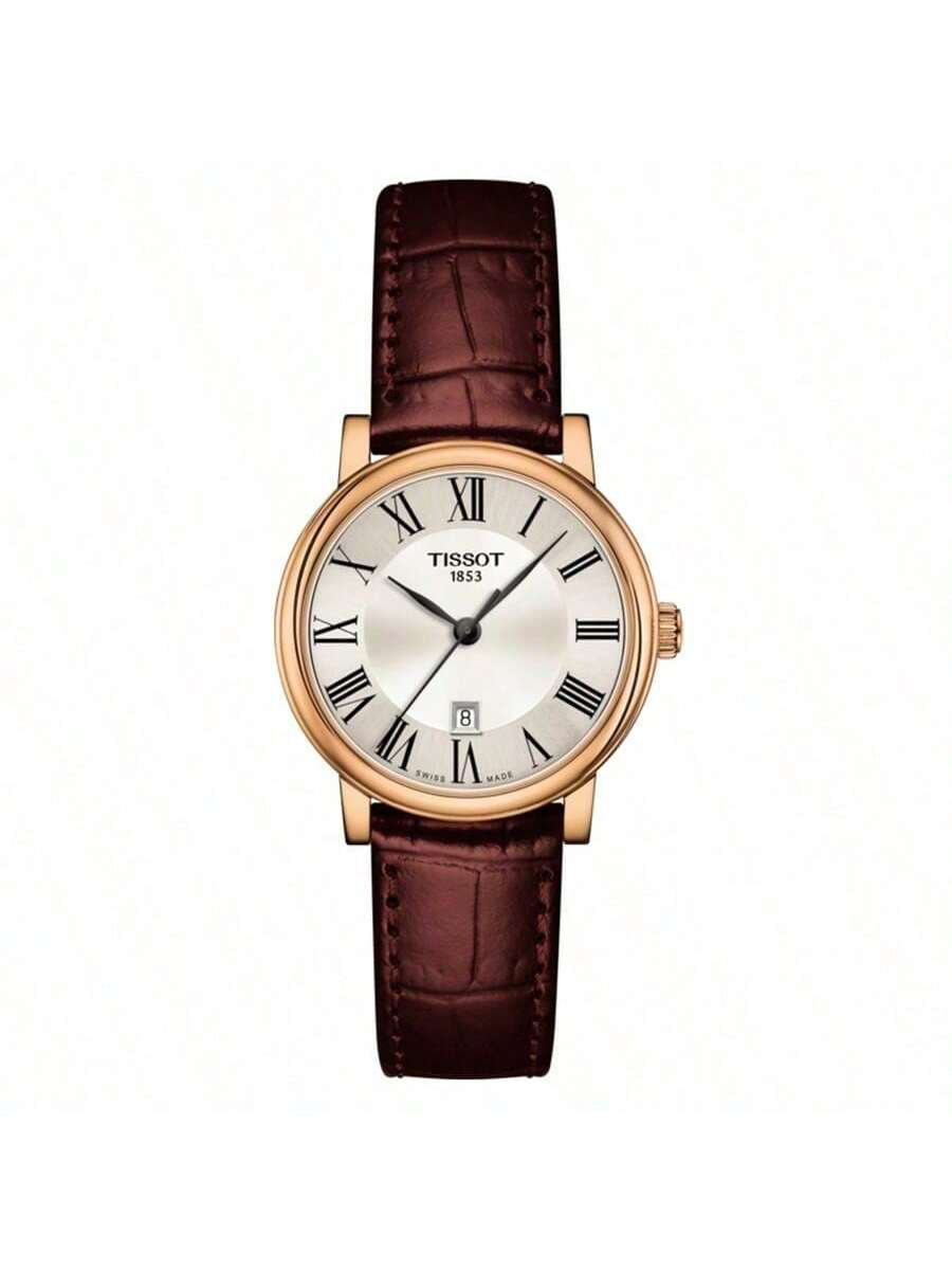 Tissot Carson quartz movement, 30m water-resistant women s watch, Rui Watch with 30mm silver dial, stainless steel case, T122.210.36.033.00 срібний
Tissot Carson quartz movement, 30m water-resistant women s watch, Rui Watch with 30mm silver dial, stainless steel case, T122.210.36.033.00 срібний