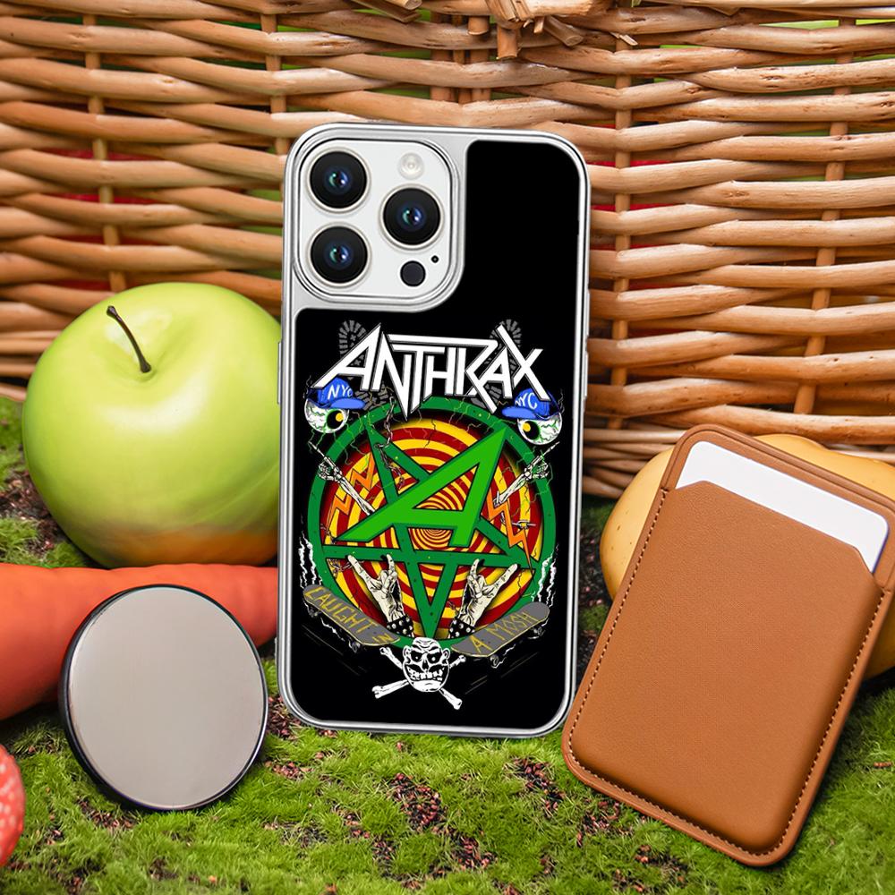 Anthrax cool hip-hop band poster Phone Case for iPhone 16 15 14 13 12 11 Pro Max Sheepskin Silver-edged protective case iPhone 16 Plus
Anthrax cool hip-hop band poster Phone Case for iPhone 16 15 14 13 12 11 Pro Max Sheepskin Silver-edged protective case iPhone 16 Plus