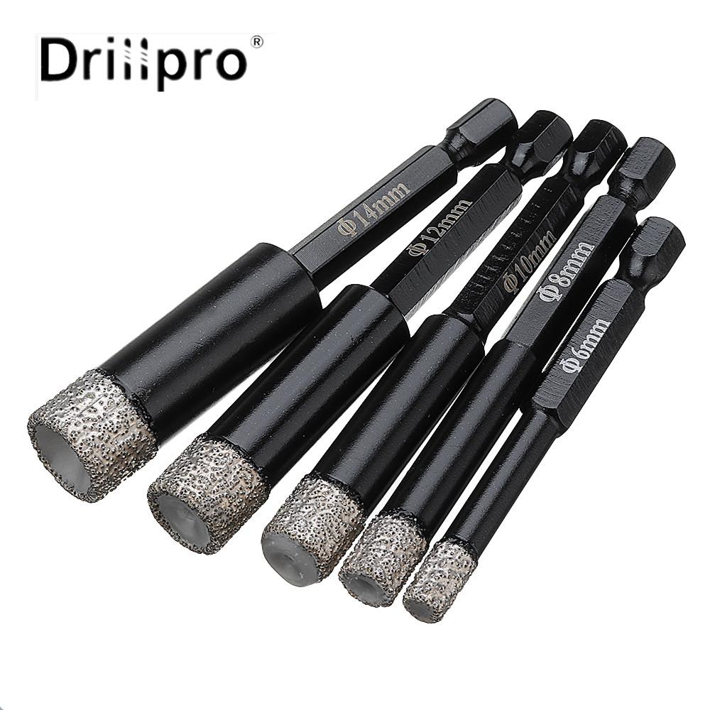 Drillpro 6/8/10/12/14 мм Vaccum Паяный алмаз Сухое сверло сверла Отверстие Для резки для гранитного мрамора Керамическая плитка Стекло
Drillpro 6/8/10/12/14 мм Vaccum Паяный алмаз Сухое сверло сверла Отверстие Для резки для гранитного мрамора Керамическая плитка Стекло