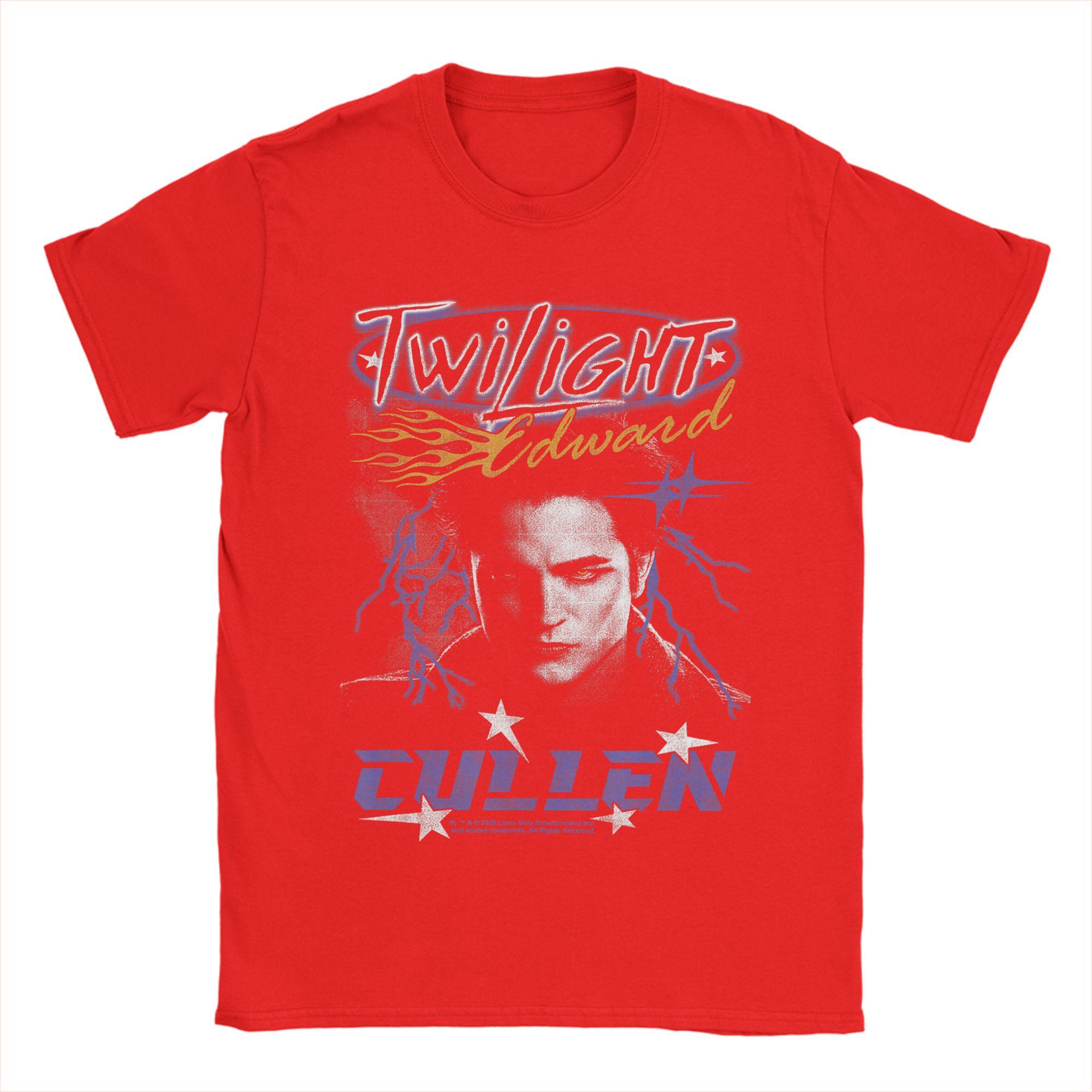 Twilight Edward Cullen Lightning Collage Movie T Shirt Beach Pure Cotton TShirts For Unisexs Tshirt Short Sleeve Streetwear Tees S
Twilight Edward Cullen Lightning Collage Movie T Shirt Beach Pure Cotton TShirts For Unisexs Tshirt Short Sleeve Streetwear Tees S