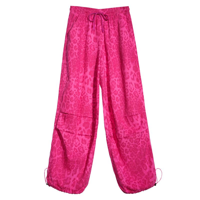 Tuogu Leopard Print High Waist Wide-Leg Pants - Women s Hip Hop Style Medium розы красного
Tuogu Leopard Print High Waist Wide-Leg Pants - Women s Hip Hop Style Medium розы красного