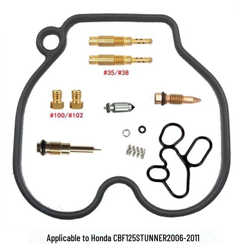 Honda CBF125 STUNNER 2006-2011 Carburetor Repair Kit Contact Customer Service
Honda CBF125 STUNNER 2006-2011 Carburetor Repair Kit Contact Customer Service