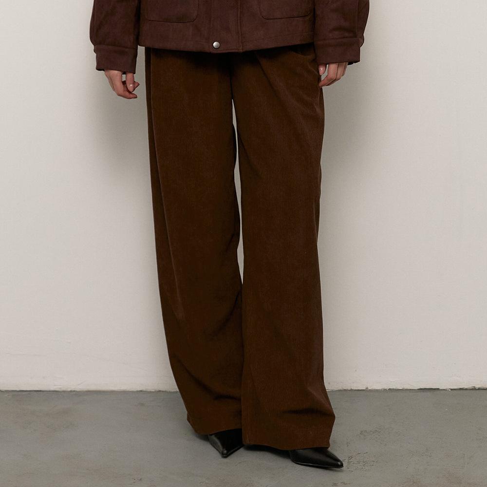 Retro Corduroy Long Pants With A Drape And Wide Leg, Pure Cotton Loose Casual Pants For Women L коричневый
Retro Corduroy Long Pants With A Drape And Wide Leg, Pure Cotton Loose Casual Pants For Women L коричневый
