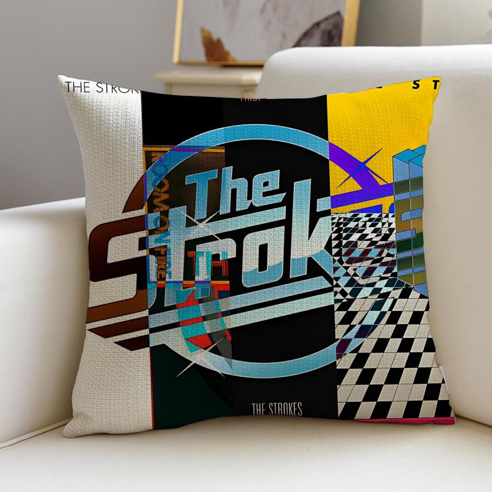 Indie TThe StrokesS Cushion Cover Breathable and skinfriendly linen pillowcase square removable and washable cushion 30X30cm
Indie TThe StrokesS Cushion Cover Breathable and skinfriendly linen pillowcase square removable and washable cushion 30X30cm