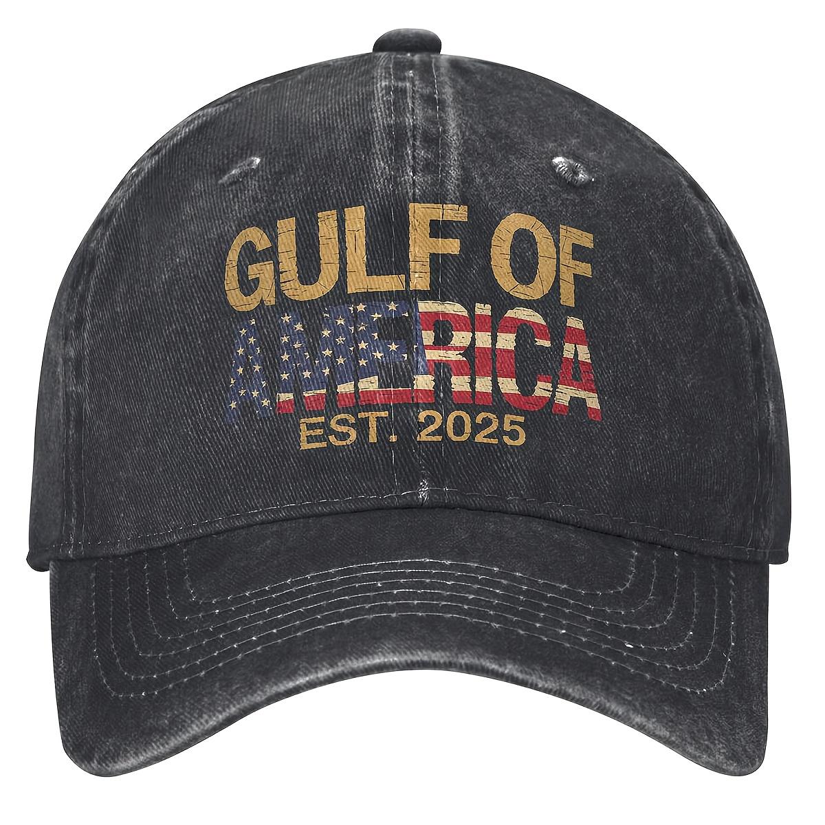 Залив Америки Эст Кепки для мужчин женщин Хлопковая тракерская шляпа Повседневный головной убор Регулируемая бейсболка
Залив Америки Эст Кепки для мужчин женщин Хлопковая тракерская шляпа Повседневный головной убор Регулируемая бейсболка