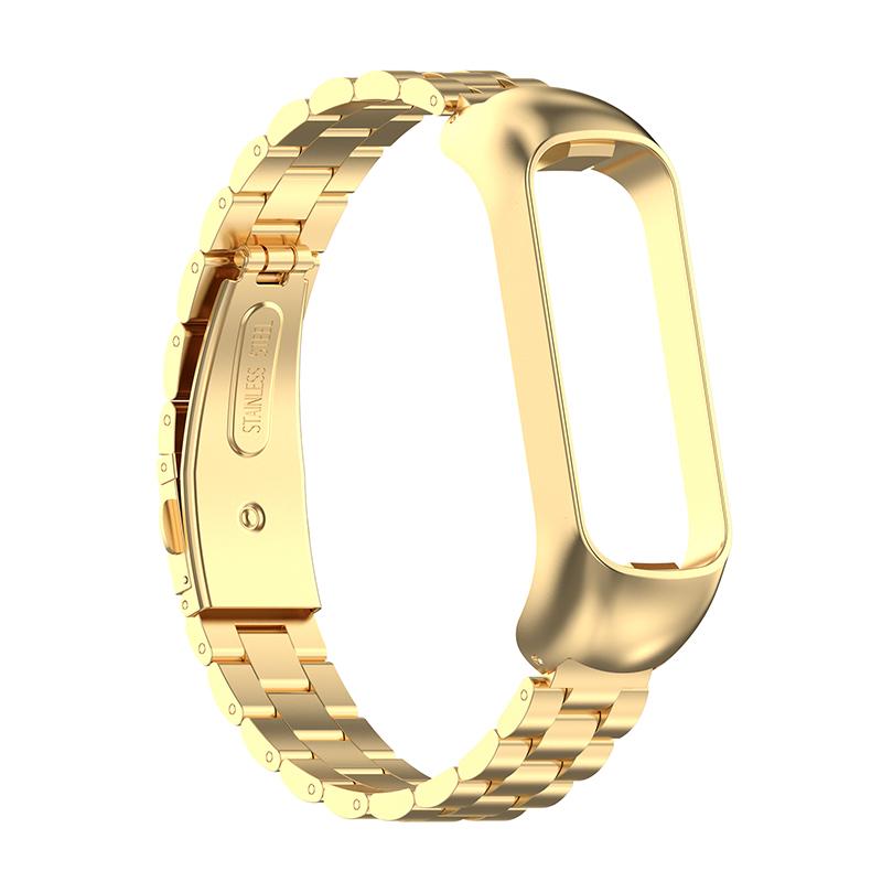 For Samsung Galaxy Fit2 SM-R220 Metal Wristband Replacement Three Beads Solid Stainless Steel Watch Strap Gold
For Samsung Galaxy Fit2 SM-R220 Metal Wristband Replacement Three Beads Solid Stainless Steel Watch Strap Gold