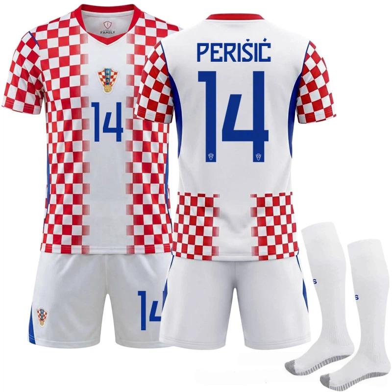 2026 FIFA World Cup Croatia Home #14 PERIŠIĆ Sport Training Jersey Set with Socks Teens Kids Adults Custome Name Football Kits 3XL
2026 FIFA World Cup Croatia Home #14 PERIŠIĆ Sport Training Jersey Set with Socks Teens Kids Adults Custome Name Football Kits 3XL