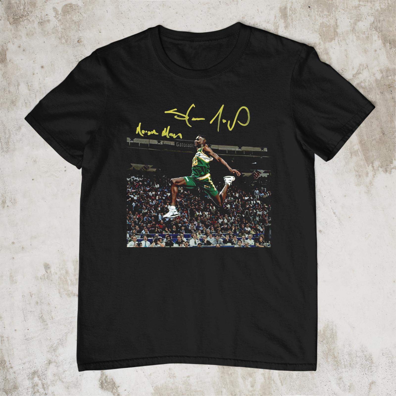 Shawn Kemp Signed Basketball T-Shirt Mens Womens Tees Top Black Unisex All Sizes S to 5XL JJ4014 S
Shawn Kemp Signed Basketball T-Shirt Mens Womens Tees Top Black Unisex All Sizes S to 5XL JJ4014 S